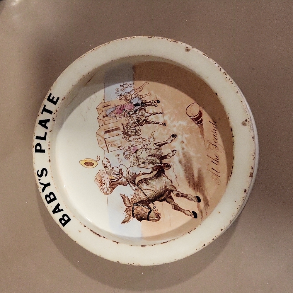 Carlton Ware Baby Plate